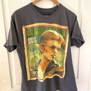 David Bowie tee unisex Large